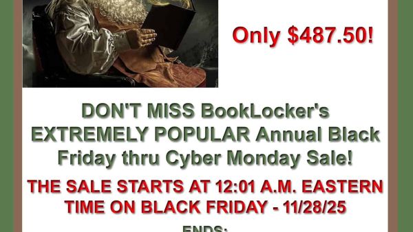 IMPORTANT: If You Have a Book to Publish, WAIT UNTIL BLACK FRIDAY to Sign Up, and Pay HALF PRICE at BookLocker!