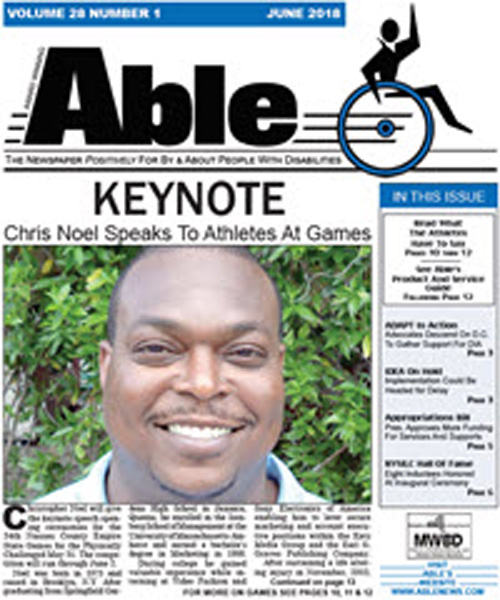 Able, the newspaper for, by and about the disabled Able, the newspaper for, by and about the disabled