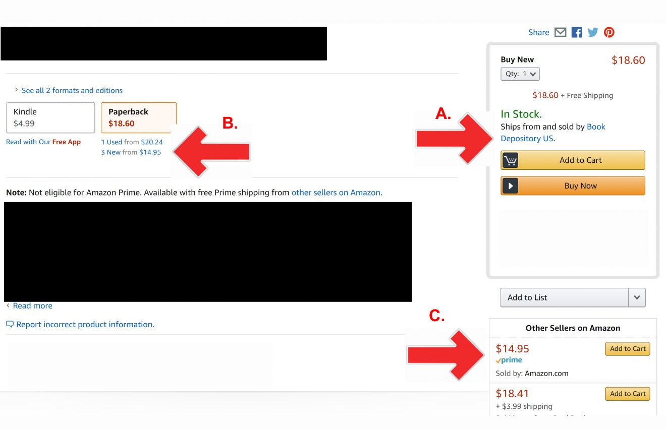 IS THIS EVEN LEGAL?! Amazon is Giving Their Main ＂Buy Buttons＂ to Book Depository, Which AMAZON Owns AND They Are Inflating Those Book Prices!
