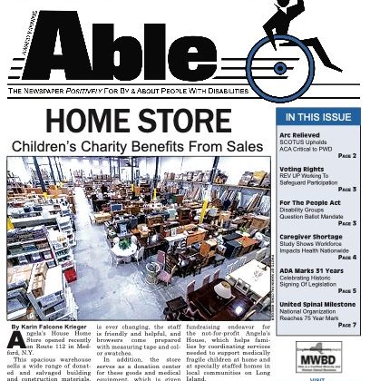 Able, the newspaper for, by and about the disabled