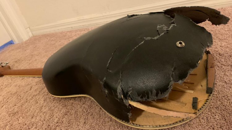 I Ran Over My Guitar. Yes, I Really Did… I Ran Over My Guitar. Yes, I Really Did…