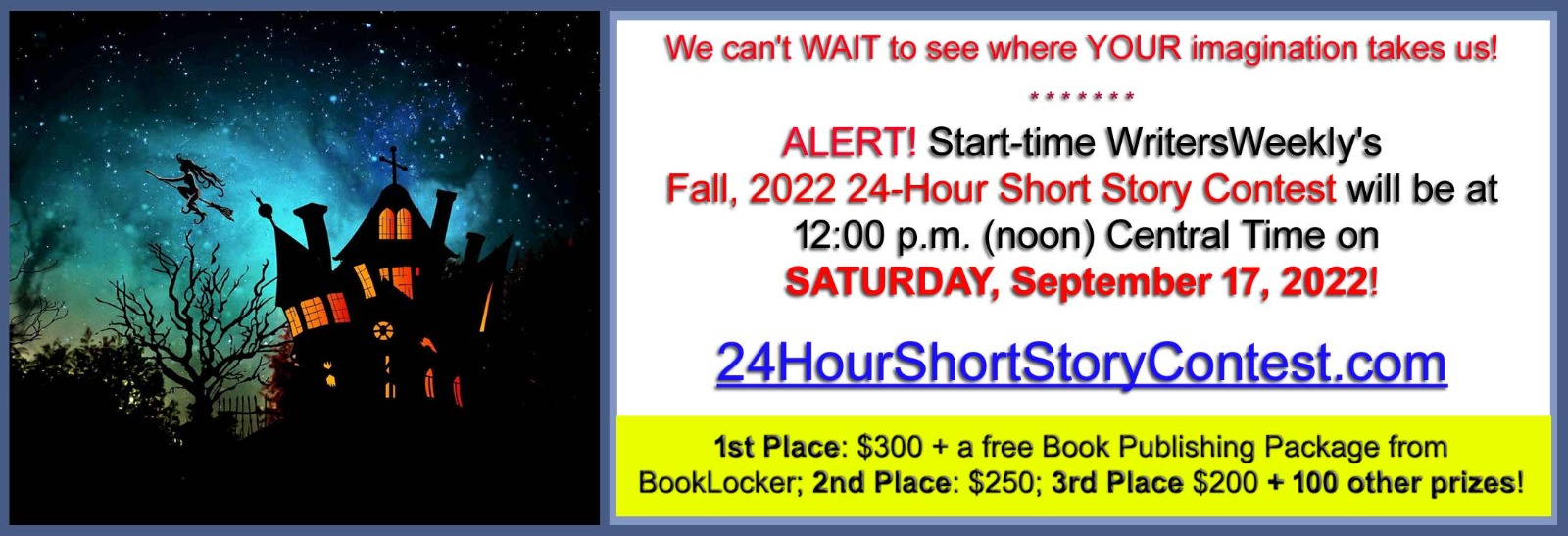 Fall 2020 24 Hour Short Story Contest