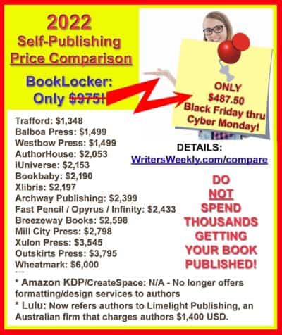 IMPORTANT: If You Have a Book to Publish, WAIT UNTIL BLACK FRIDAY to Sign Up!