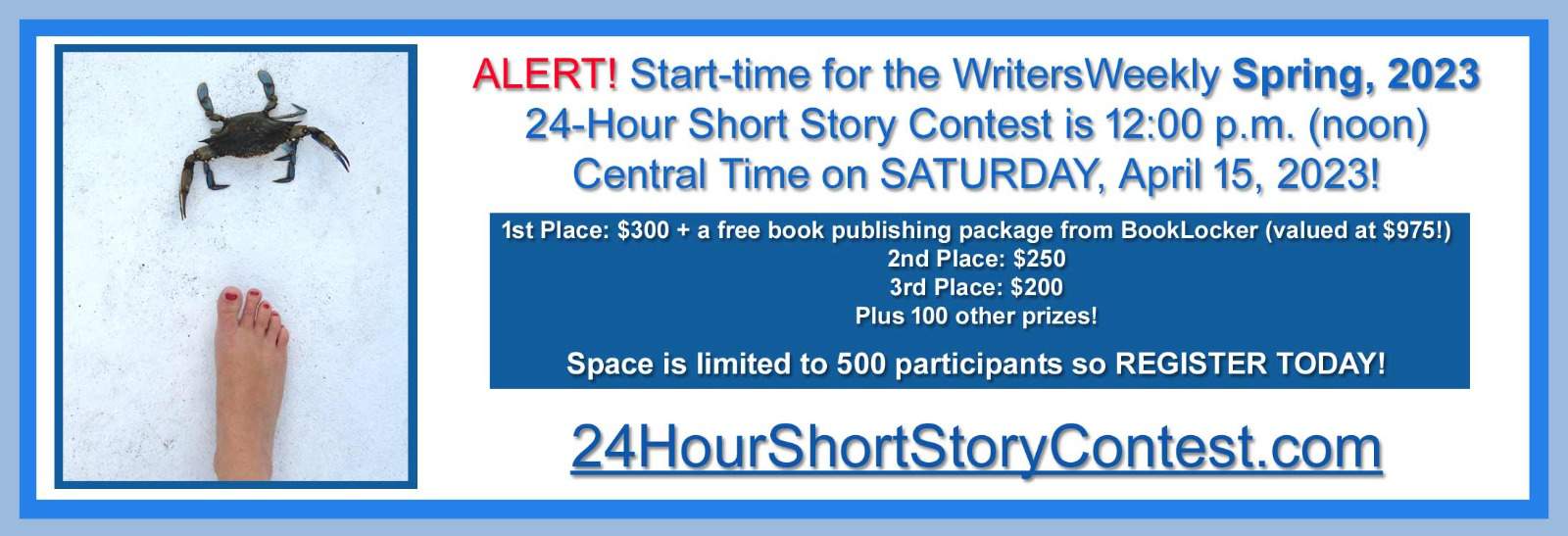 Spring 2023 24 Hour Short Story Contest