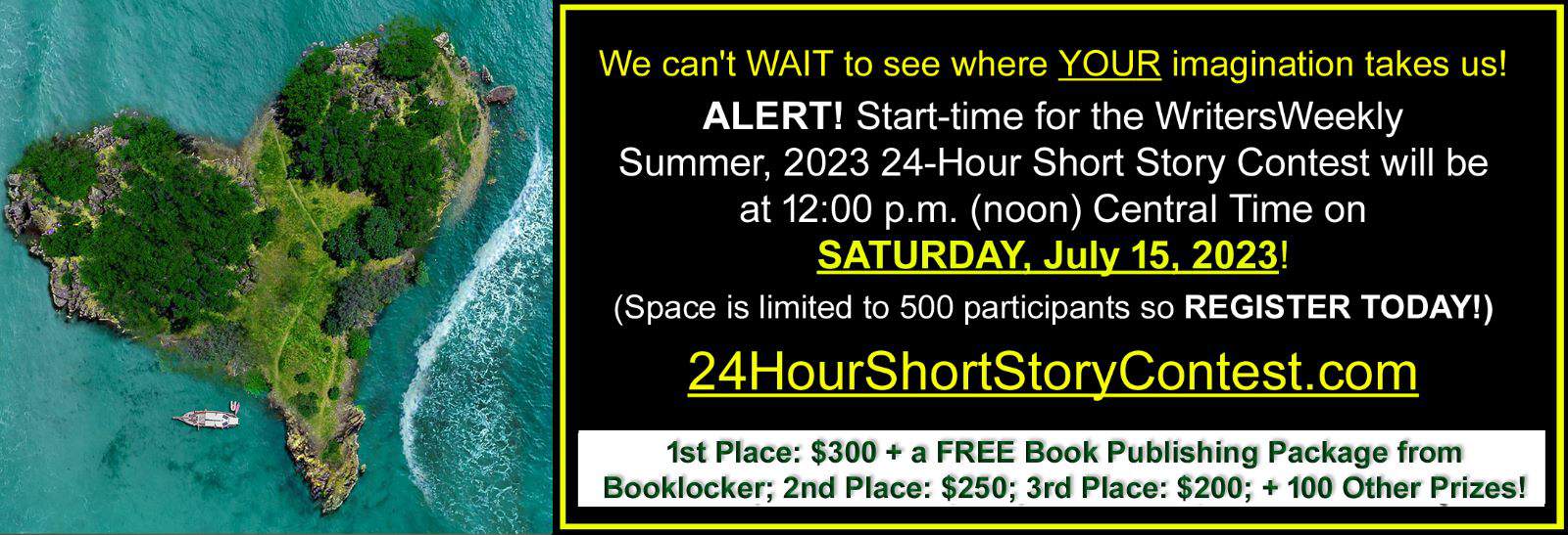 Spring 2023 24 Hour Short Story Contest