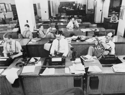How Real Newsrooms USED to Work - by Charles Culbertson