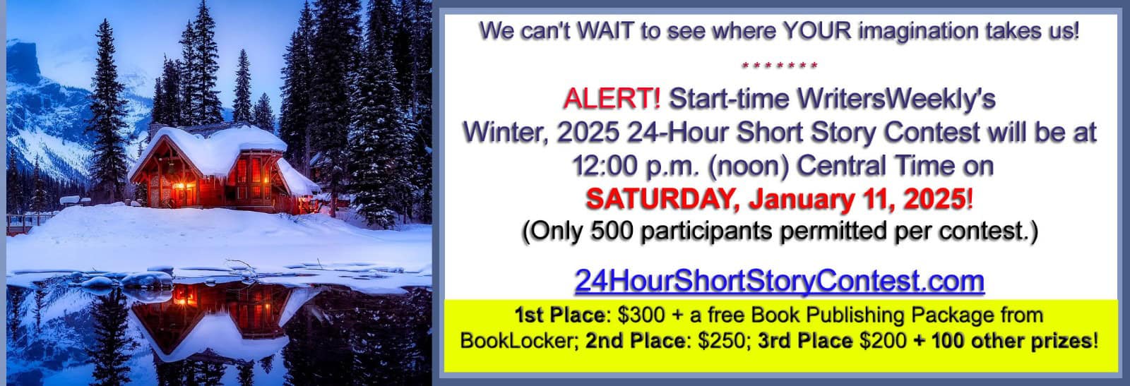 Fall 2023 24 Hour Short Story Contest