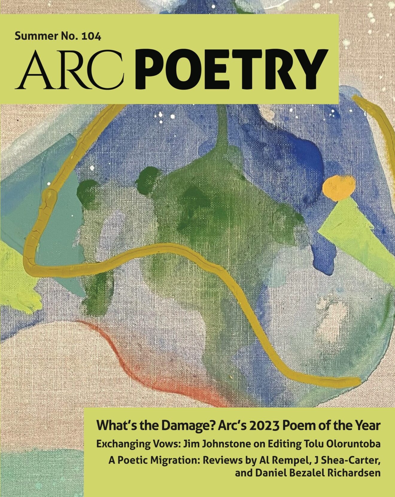Arc Poetry Magazine