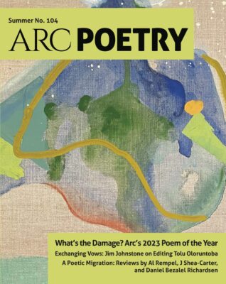 Arc Poetry Magazine