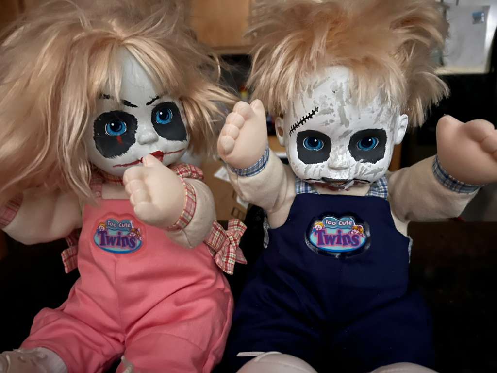 Painting Horror Dolls! Painting Horror Dolls!