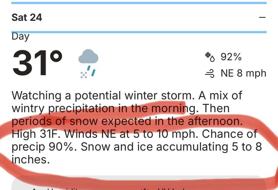 GAH!!! The Largest Snowstorm Since 1993 is Barreling Our Way?!?!
