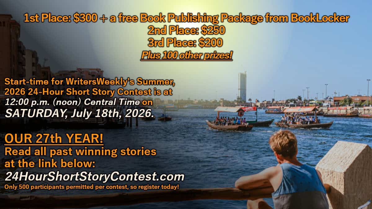 Summer 2026 24 Hour Short Story Contest